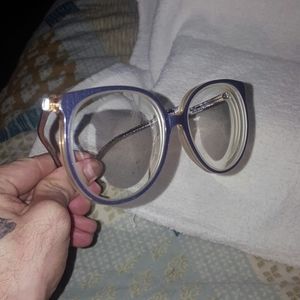 Women's vintage Avant Garde prescription frames.